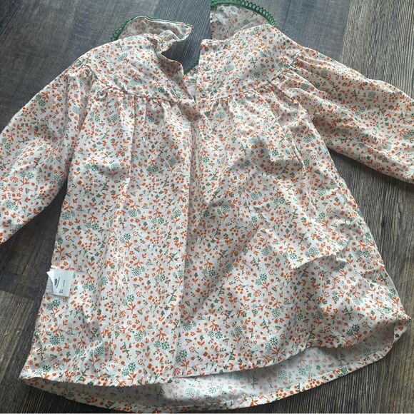[mini blalabala] floral Peter Pan collared shirt # 1 - Picture 4 of 5